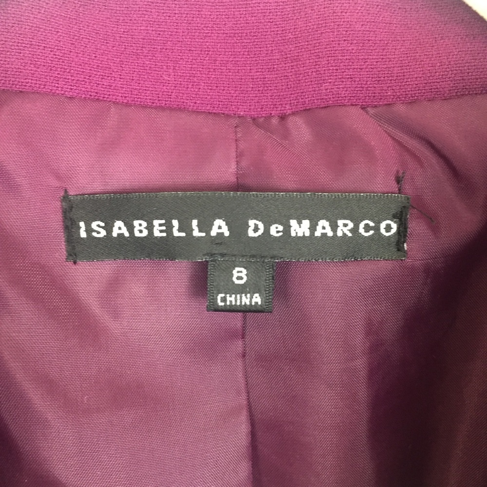 Isabella DeMarco Blazer Plum - Picture 7 of 8
